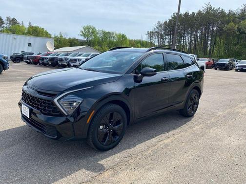 Ebony Black 2025 Kia Sportage X-Line
