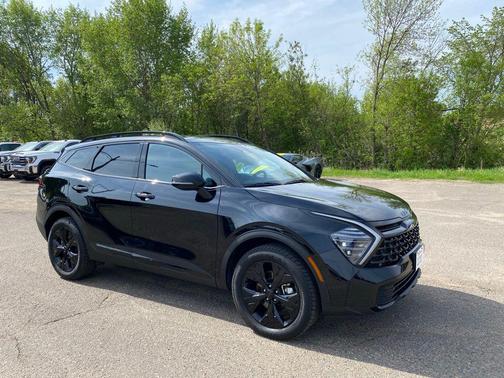 Ebony Black 2025 Kia Sportage X-Line