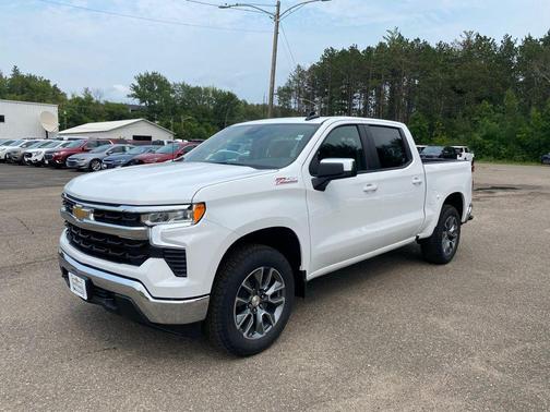 Summit White 2026 Chevrolet Silverado 1500 LT