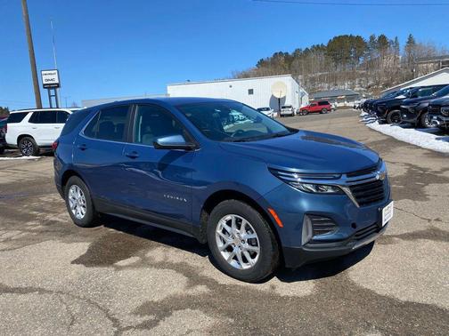 Lakeshore Blue Metallic 2024 Chevrolet Equinox 1LT