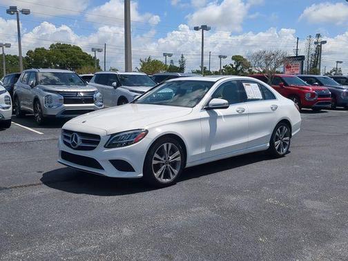designo Diamond White Metallic 2019 Mercedes-Benz C-Class C 300