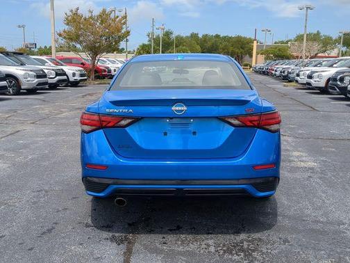 Electric Blue Metallic 2025 Nissan Sentra SR