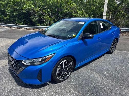 Electric Blue Metallic 2025 Nissan Sentra SR