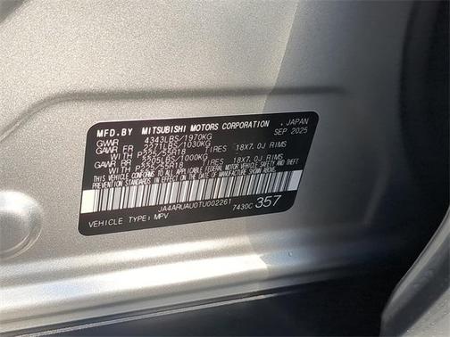 2026 Mitsubishi Outlander Sport 2.0 SE