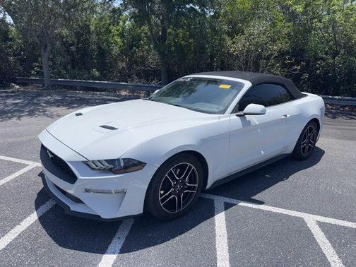 Oxford White 2023 Ford Mustang EcoBoost Premium