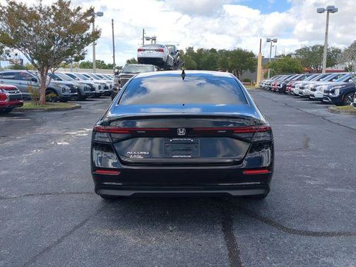 Black 2025 Honda Accord LX