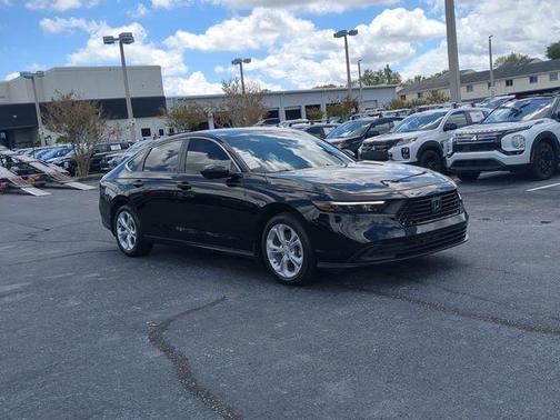 Black 2025 Honda Accord LX