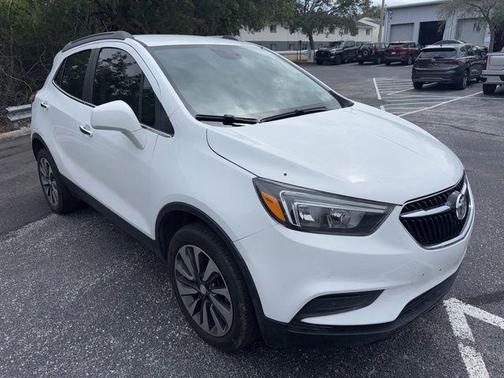 Summit White 2022 Buick Encore Preferred