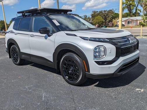 White 2025 Mitsubishi Outlander Trail Edition