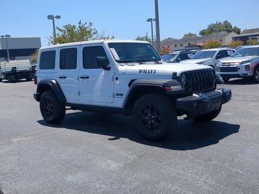 Bright White Clearcoat 2023 Jeep Wrangler 4xe Base