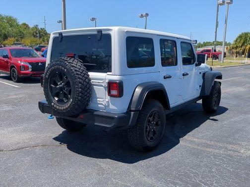 Bright White Clearcoat 2023 Jeep Wrangler 4xe Base