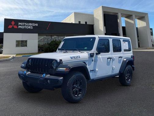 Bright White Clearcoat 2023 Jeep Wrangler 4xe Base