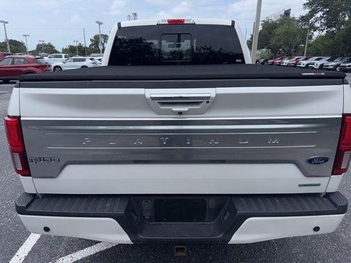 White Platinum Clearcoat Metallic 2019 Ford F-150 Platinum