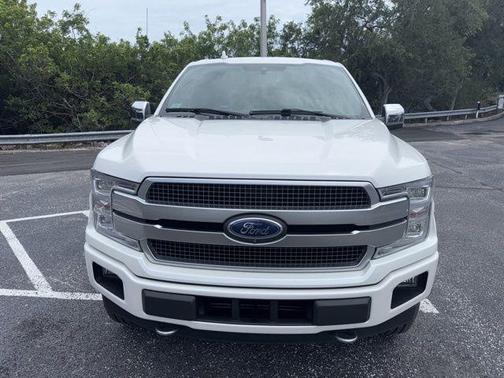 White Platinum Clearcoat Metallic 2019 Ford F-150 Platinum