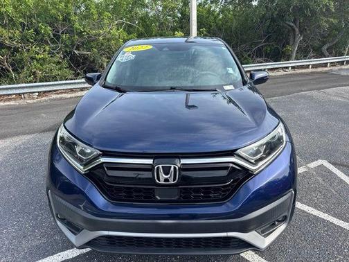 Blue 2022 Honda CR-V EX