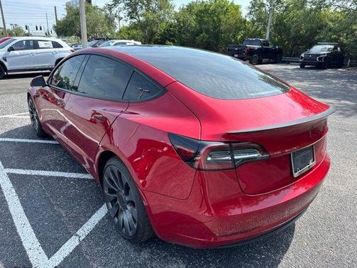 Red Multi 2021 Tesla Model 3 Performance