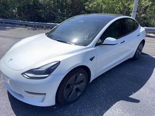 White 2023 Tesla Model 3 Base
