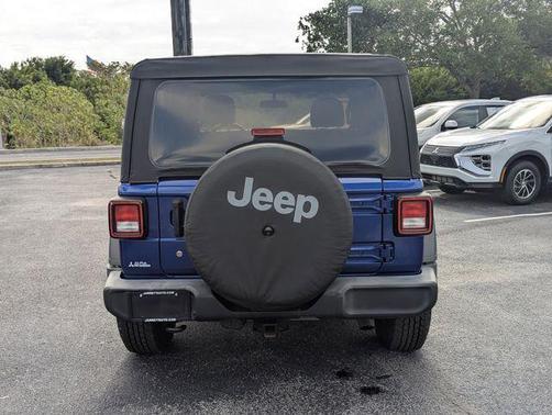 Ocean Blue Metallic 2019 Jeep Wrangler Sport