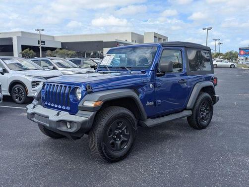 Ocean Blue Metallic 2019 Jeep Wrangler Sport