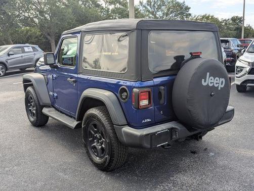 Ocean Blue Metallic 2019 Jeep Wrangler Sport