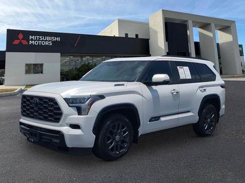 Pearl 2024 Toyota Sequoia Platinum