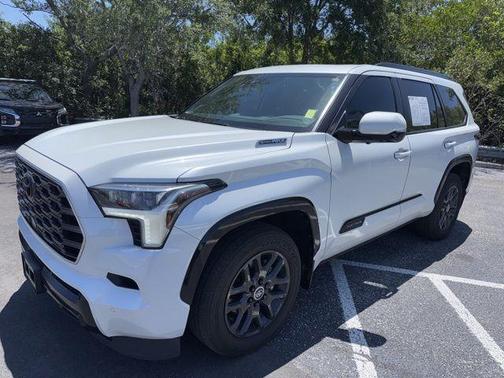 Pearl 2024 Toyota Sequoia Platinum