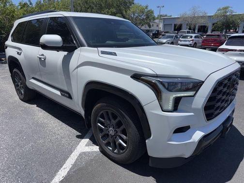 Pearl 2024 Toyota Sequoia Platinum