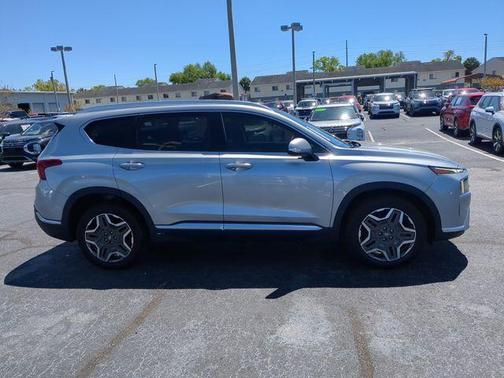 Shimmering Silver Pearl 2022 Hyundai SANTA FE Limited