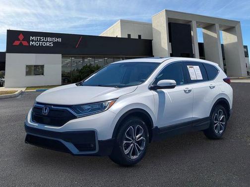 Platinum White Pearl 2021 Honda CR-V EX