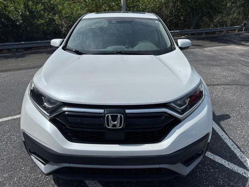 Platinum White Pearl 2021 Honda CR-V EX