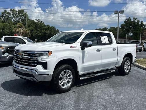 Summit White 2025 Chevrolet Silverado 1500 LTZ