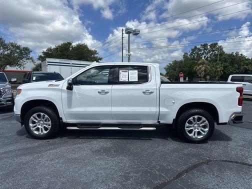 Summit White 2025 Chevrolet Silverado 1500 LTZ