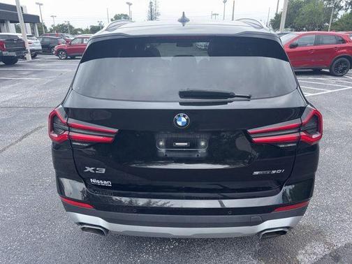 Jet Black 2023 BMW X3 sDrive30i