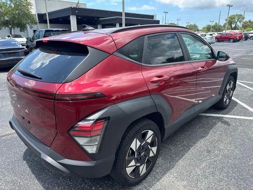Red Metallic 2024 Hyundai KONA SEL