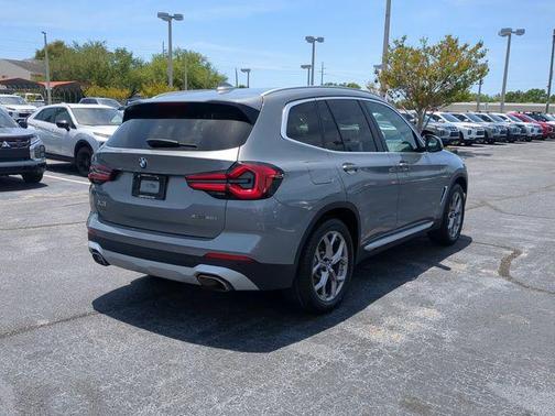 Gray Metallic 2024 BMW X3 xDrive30i