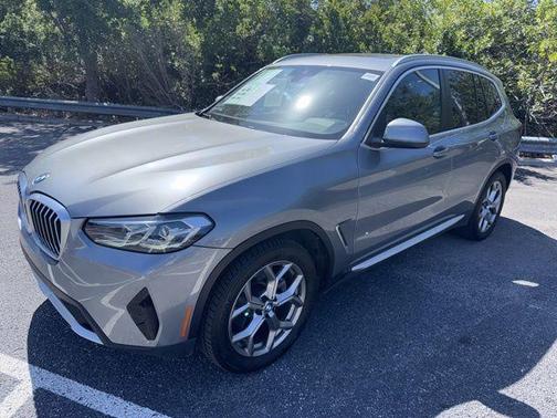 Gray Metallic 2024 BMW X3 xDrive30i