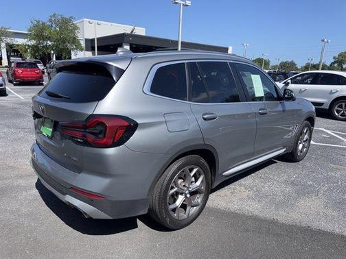 Gray Metallic 2024 BMW X3 xDrive30i