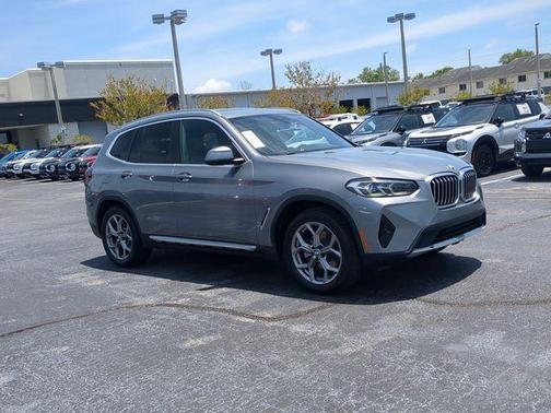 Gray Metallic 2024 BMW X3 xDrive30i