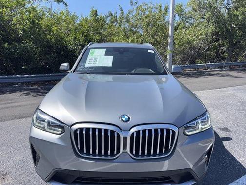 Gray Metallic 2024 BMW X3 xDrive30i
