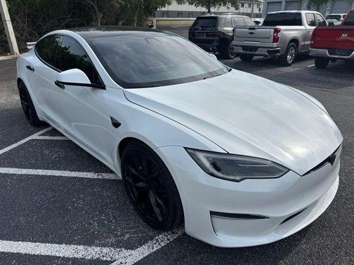 White 2022 Tesla Model S Base