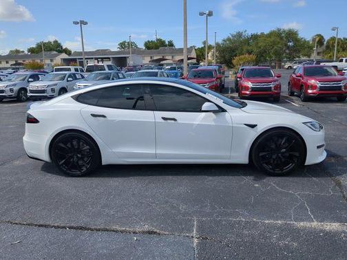 White 2022 Tesla Model S Base