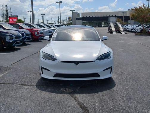 White 2022 Tesla Model S Base