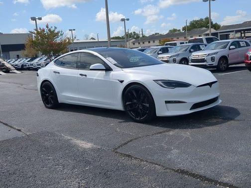 White 2022 Tesla Model S Base