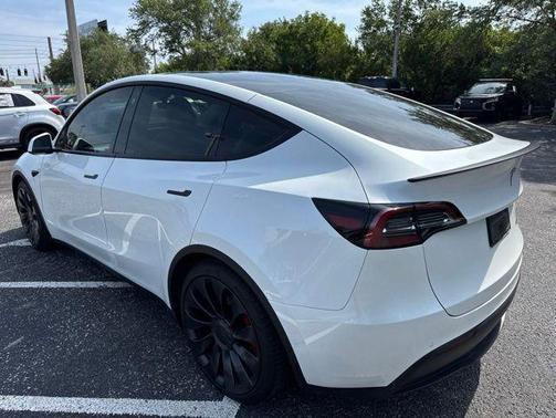 White 2022 Tesla Model Y Performance