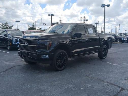 Black Metallic 2025 Ford F-150 Platinum