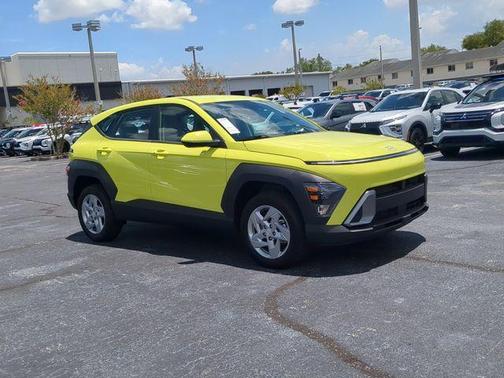 Yellow 2025 Hyundai KONA SE