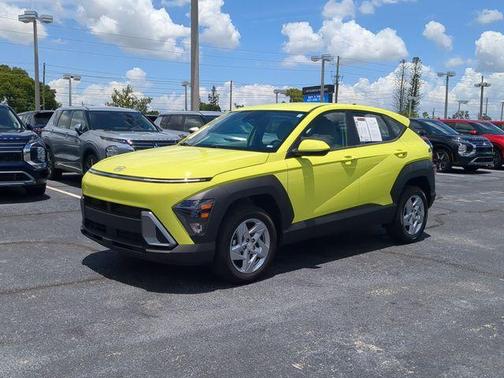 Yellow 2025 Hyundai KONA SE
