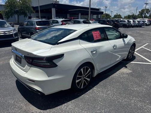 Pearl White Tri-Coat 2023 Nissan Maxima SV