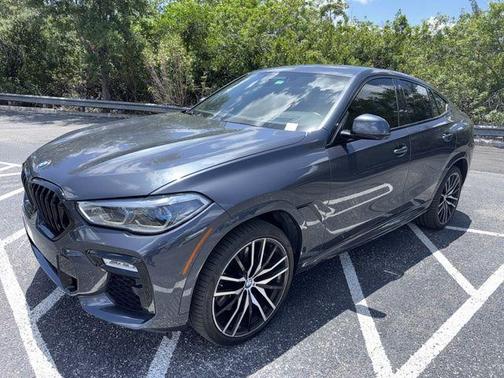 Arctic Gray Metallic 2020 BMW X6 M50i