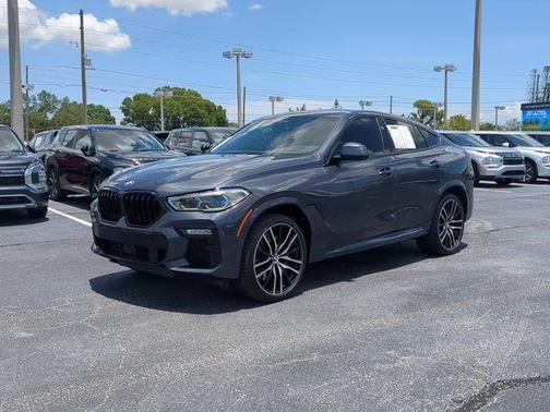Arctic Gray Metallic 2020 BMW X6 M50i
